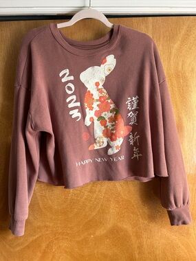 Grayson Threads | Cropped 2023 Lunar New Year Sweatshirt 🐇